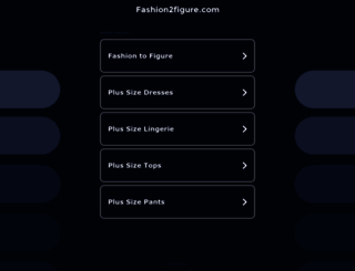fashion2figure.com screenshot