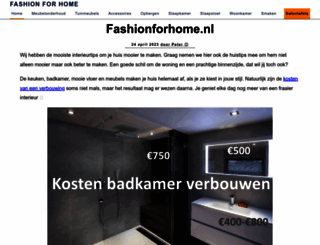 fashion4home.nl screenshot