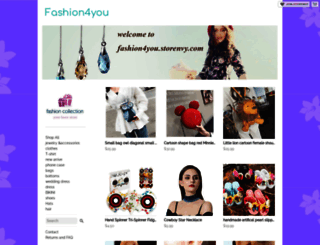 fashion4you.storenvy.com screenshot