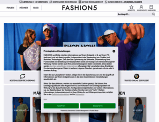 fashion5.de screenshot