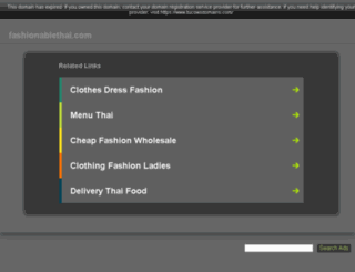 fashionablethai.com screenshot