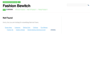 fashionbewitch.com screenshot