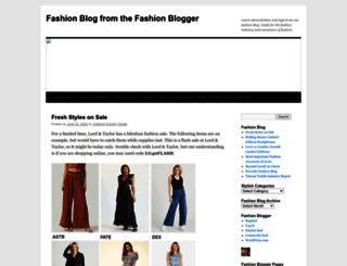 fashionblogger.org screenshot