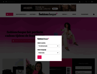 fashioncheque.nl screenshot