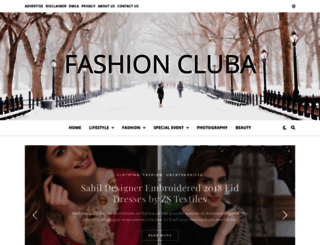 fashioncluba.com screenshot