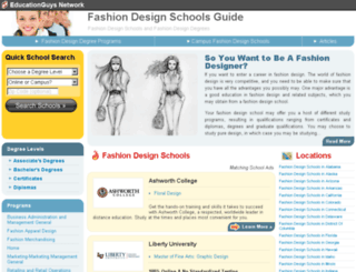 fashiondesignschoolguys.com screenshot