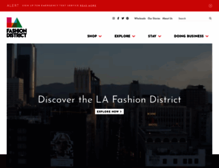 fashiondistrict.org screenshot