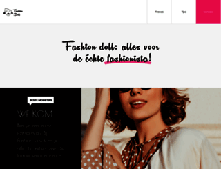 fashiondoll.nl screenshot
