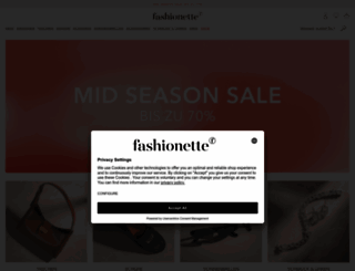 fashionette.com screenshot