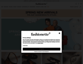 fashionette.de screenshot