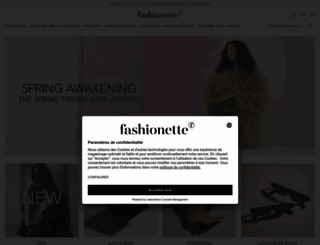 fashionette.fr screenshot