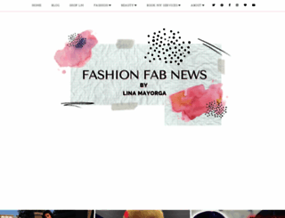 fashionfabnews.com screenshot