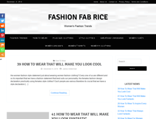 fashionfabrice.com screenshot