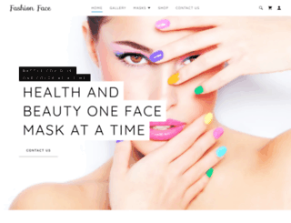 fashionface.org screenshot