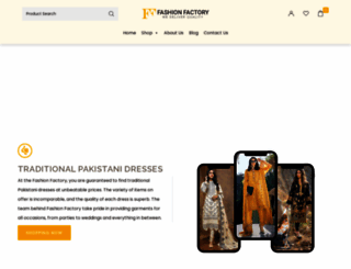 fashionfactory.com.au screenshot