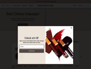 fashionfair.com screenshot