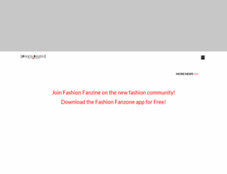 fashionfanzine.com screenshot