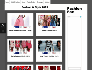 fashionfaz.com screenshot