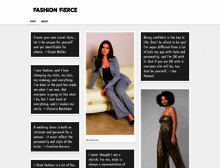 fashionfierce.com screenshot