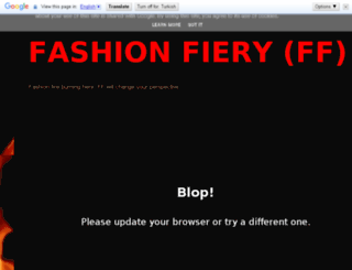 fashionfiery.blogspot.co.uk screenshot