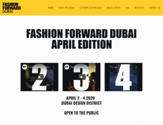 fashionforward.ae screenshot