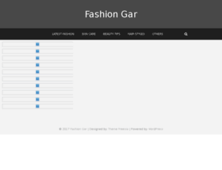 fashiongar.com screenshot