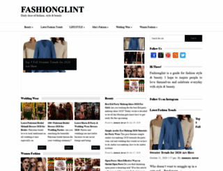 fashionglint.com screenshot