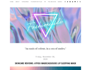 fashionicide.com screenshot