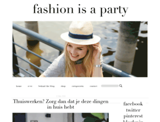 fashionisaparty.com screenshot