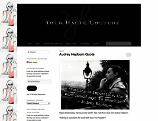 fashionistasonabudget.wordpress.com screenshot