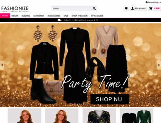fashionize.nl screenshot