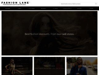 fashionlane.com.au screenshot
