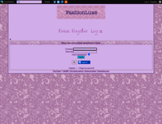 fashionluxe.forumotion.com screenshot
