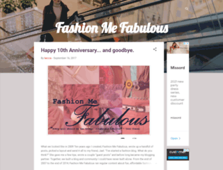 fashionmefabulous.com screenshot
