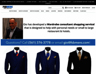 fashionmenswear.com screenshot