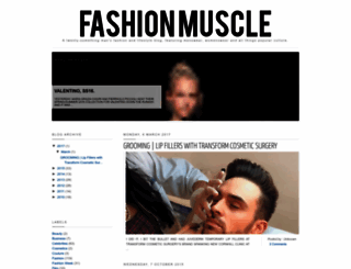 fashionmuscle.blogspot.com screenshot
