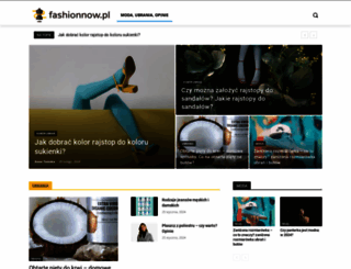 fashionnow.pl screenshot