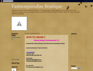 fashionparadise01.blogspot.com screenshot