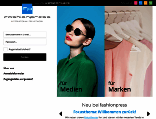 fashionpress.de screenshot