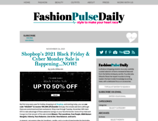 fashionpulsedaily.com screenshot