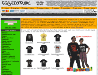 fashionpunk.com screenshot
