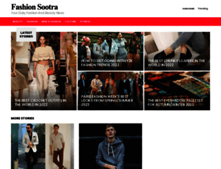 fashionsootra.com screenshot