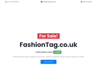 fashiontag.co.uk screenshot
