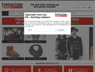 fashiontoko.nl screenshot