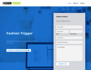 fashiontrigger.com screenshot