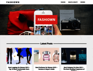 fashiown.com screenshot