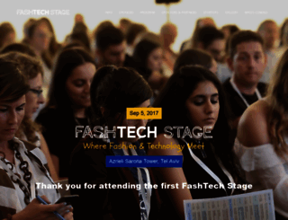 fashtechstage.events.co.il screenshot