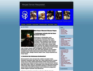 fasilitatorpapua.wordpress.com screenshot
