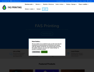 fasprinting.co.uk screenshot