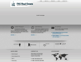 fasrealestate.com screenshot